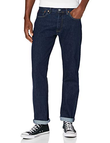 Levi's 501 Original Fit Jeans Vaqueros, Azul (Onewash 0101), 34W / 32L para Hombre