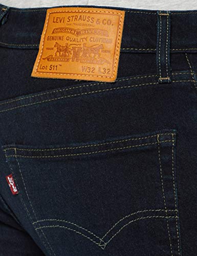 Levi's 511 Slim Fit Vaqueros, Durian Od Subtle 3720, 34W / 32L para Hombre