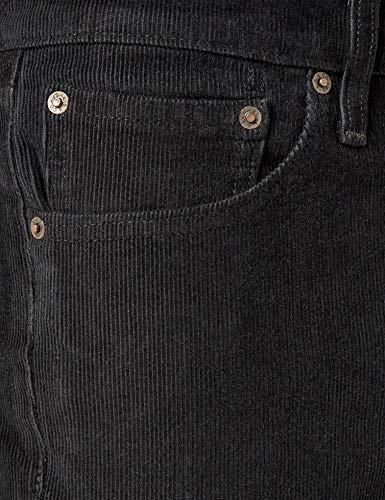 Levi's 511 Slim Fit Vaqueros, Negro Mineral Black 14W Warp Str Cord B Wt, 32W / 34L para Hombre