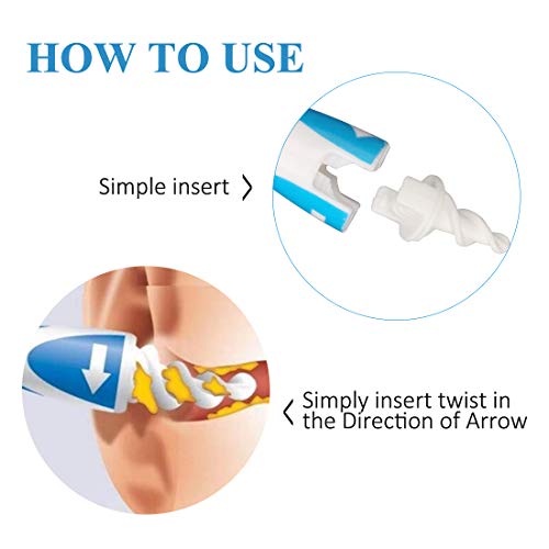 Limpiador de Oídos Giratorio, Limpiador de Oídos, Herramienta de Eliminación de Cera del Oído con 16 Puntas de Silicona Extraíbles, Para Bebés, Jóvenes y Adolescentes Adultos
