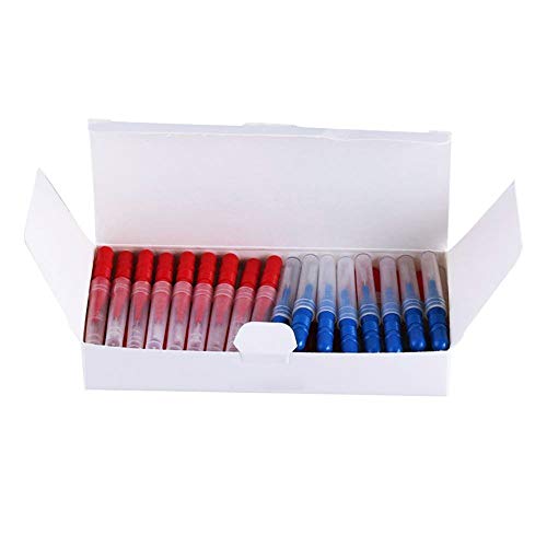 Linian Cepillo interdental 50pcs, Cepillos interdentales Regular Palillo Interdental 2.5mm Oral ortodoncia Dental palillo Interdental Entre los Dientes del Cepillo