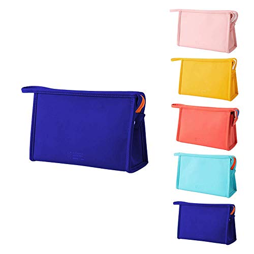 LIVACASA Neceseres para Maquillaje Mujeres Bolsas de Aseo Cosméticos Impermeable Colores Dulces Chicas para Viajes Vacaciones