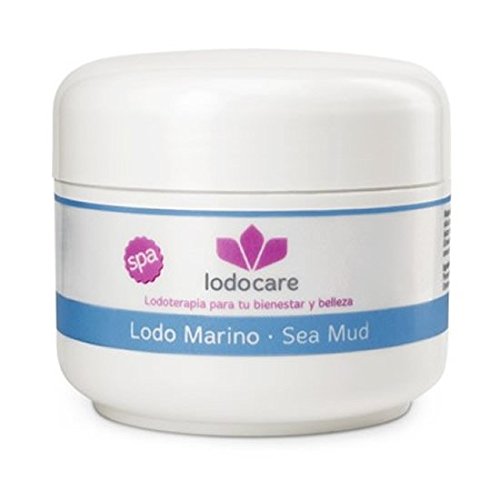 Lodo Marino con propiedades Antiflamatoria, Anticelulítica, contra el acné, dermatitis y picores de la piel. Con Algas Marinas, Agua Thermal y Sales Minerales del Mar Menor - Enriquecido con arcillas similar al Mar Muerto | Lodocare 200 ml.