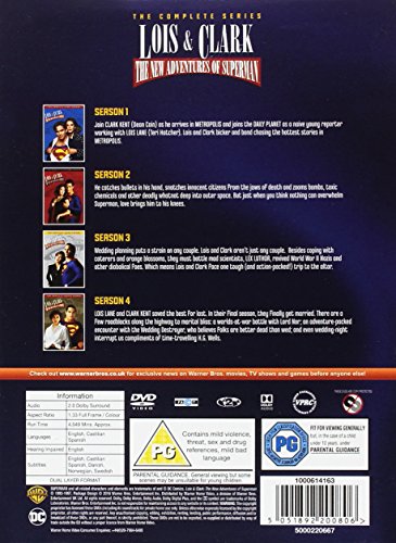 Lois & Clark - The New Adventures Of Superman: Complete Series [Edizione: Regno Unito] [Reino Unido] [DVD]