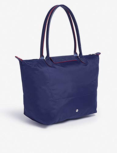 Longchamp Le Pliage Club - Bolso bandolera (tamaño grande), color azul marino