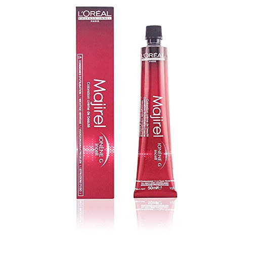 L'Oreal Majirel 7.44 , Color Rubio Cobrizo Intenso, 50 ml