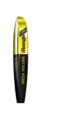 L'Oréal Paris Mega Volume Miss Manga Punky - Máscaras de pestañas (9 ml), color negro [Importado]