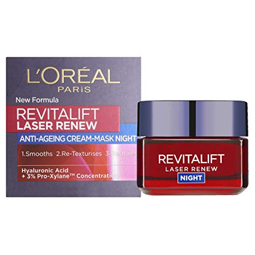 L'Oreal Revitalift Laser Crema Rejuvenecedora de Noche - 50 ml ml