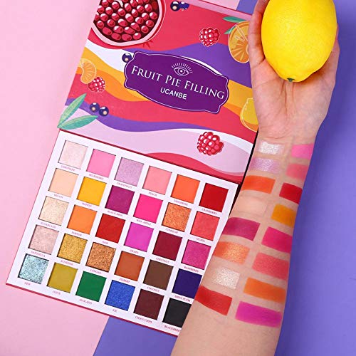 luminiu Professional Makeup Paleta de Sombra de Ojos,Shadow Palette Paleta Maquillaje Altamente Pigmentados Brillantes y Mate Palette Paleta de Maquillaje Cosmética con Color Cálido y Frío