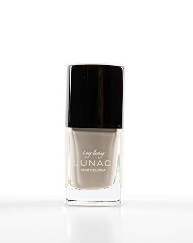 LUNACI Barcelona Laca de Uñas, Esmalte de Uñas Resplandecer Secado Ultra Rápido, Larga Duración, Sin Tolueno, Color: Gris Claro, 13ml - (Tono: 08 / Light Gray)