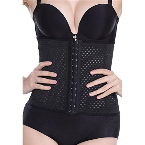 LUOEM Corsé Mujer Faja de Cintura Underbust Bustiers Corsé Reductoras de Cinturón