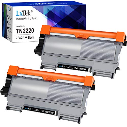 LxTek TN2220 Compatible Reemplazo para Brother TN2220 TN-2220 TN2010 TN-2010 Cartuchos de tóner para Brother MFC-7360N HL-2130 2240D 2250DN 2270DW FAX-2840 2940 2845 DCP-7060D 7055 7055W 7065DN 7070DW