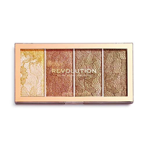 Makeup Revolution Vintage Lace Intense Metallic Cream-Powder Highlighter