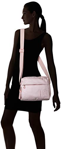 Mandarina Duck Md20 Lux Tracolla, bolso bandolera para Mujer, Rosa (Magnolia), 10x21x28.5 Centimeters (W x H x L)