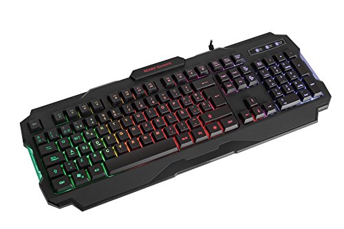 MARSGAMING MCPRGB, Pack Gaming RGB Teclado, Ratón, Auriculares y Alfombrilla