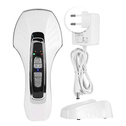 Masajeador adelgazante, terapia de luz LED Máquina facial ultrasónica Máquina de conformado facial V Vibración eléctrica EMS Dispositivo de quema de grasa Máquina de belleza Lifting facial(YO)