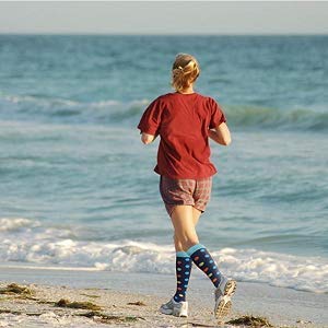 Matchwill Rodilla Alta Calcetines y Medias de Compresión unisex 20-30 mmHg, S/M (EU Mujer 33-42.5,Hombre 33-41.5), surtidos