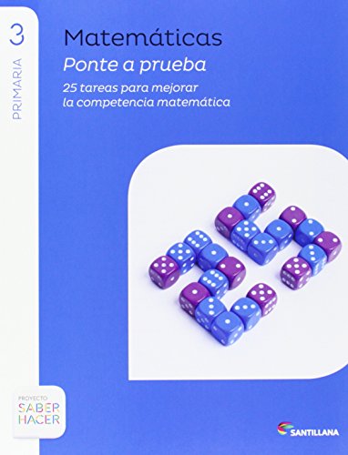 Matemáticas 3 Primaria, Saber Hacer, pack de 4 libros - 9788468012865