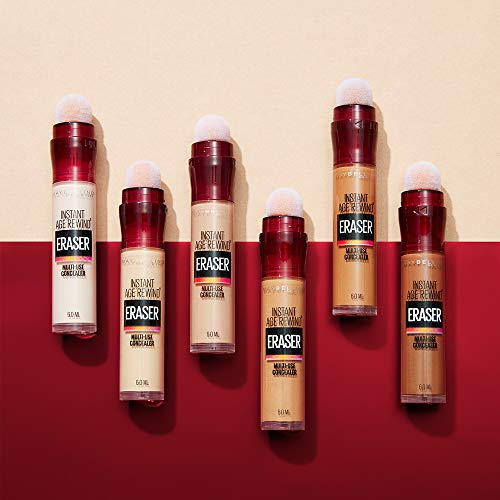 Maybelline Corrector de Ojeras, Bolsas e Imperfecciones Borrador Ojos Tono 08 Buff pieles medias - 6.8 ML