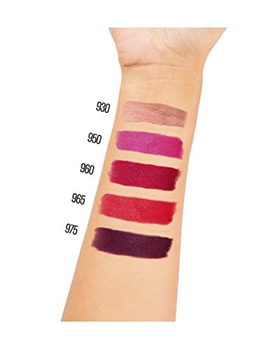 Maybelline New York - Color Sensational, Pintalabios Mate Hidratante, Tono 950 Magentic Magenta