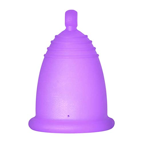 MeLuna Classic Copa Menstrual, Bola, Violeta, Talla XL - 1 Unidad