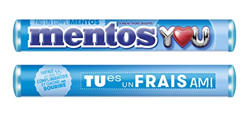 Mentos Mint, 1er Pack (40 x 38 g rollos)