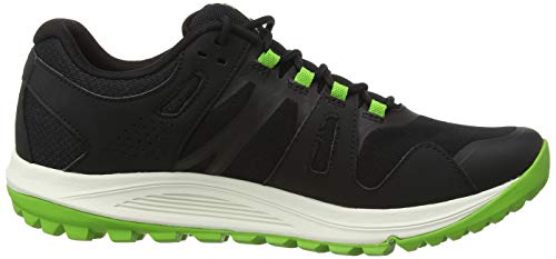 Merrell Nova, Zapatillas de Running para Asfalto para Hombre, Negro (Black/Lime), 43 EU