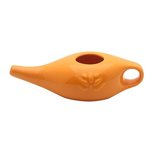 Miju Neti Pot De Cerámica, Neti Pot De Cerámica Genuina para Enjuague Nasal con Folleto De Guía, Diseño Compacto Y Fácil De Viajar, Tratamiento Natural para Los Senos, Infección Y Congestión Ordinary