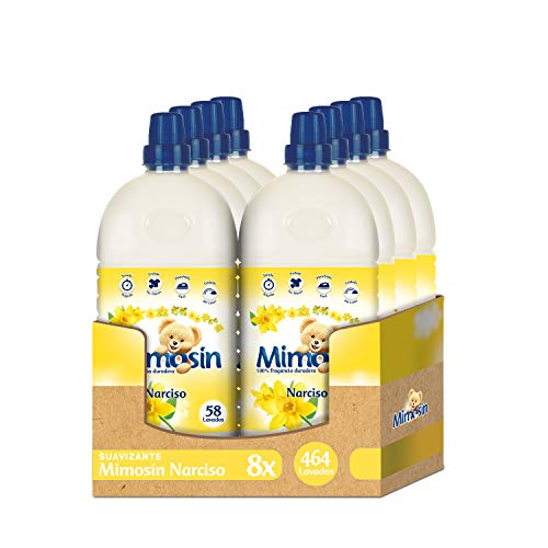 Mimosín Concentrado Suavizante Frescor de Primavera 66lav x 8botellas