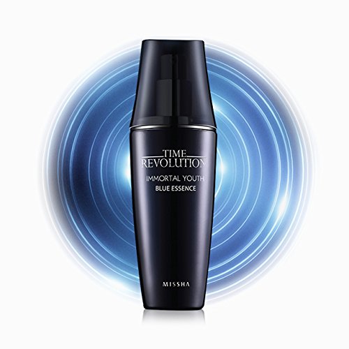 Missha Time Revolution Immortal Youth Blue Essence 80 ml Mujeres 200ml laca para el cabello