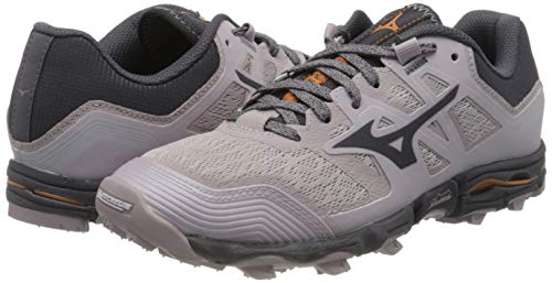 Mizuno Wave Hayate 6, Zapatillas de Running para Asfalto para Mujer, Gris (Cloudburst/Pscope/10135 C 36), 42 EU