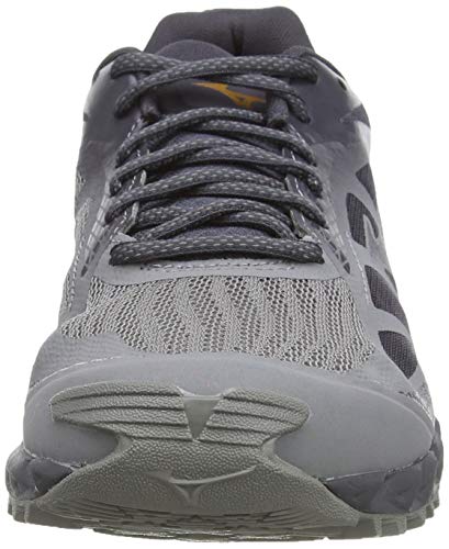 Mizuno Wave Ibuki 2, Zapatillas de Running para Asfalto para Hombre, Gris (Gray/Pscope/10135 C 36), 39 EU