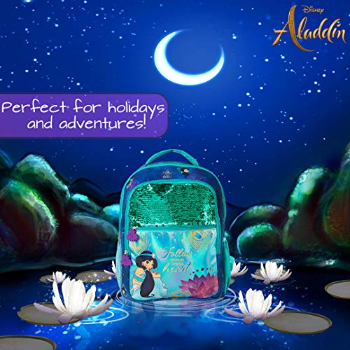 Mochilas Escolares De Las Princesas Disney Para Niñas | Bella, Cenicienta , Ariel, Jasmin Y Rapunzel | Mochila Escolar Para Niña | Accesorio Infantil Perfecto Para La Guardería