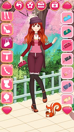 Moda de Anime Chicas - Juego de Vestir y Maquillar