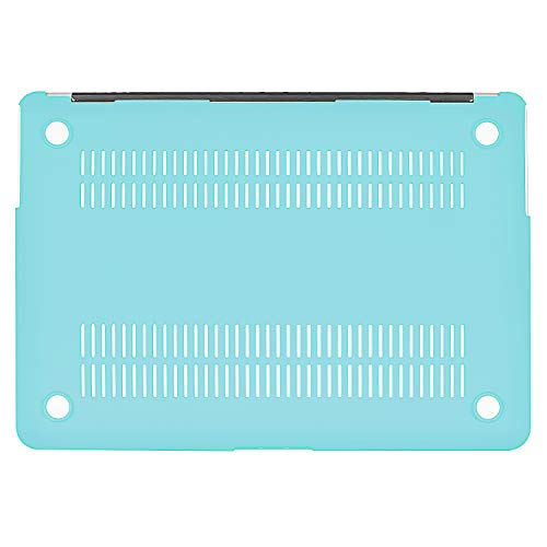 MOSISO Funda Dura Compatible con MacBook Air 13 Pulgadas (A1369 / A1466, Versión 2010-2017), Ultra Delgado Carcasa Rígida Protector de Plástico Cubierta, Turquesa