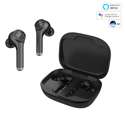 Motorola VerveBuds 800 - Auriculares Inalámbricos - In ear auriculares Bluetooth 5.0 - Waterproof IP54 - Cancelación de ruido - 18 Horas - Compatible con Alexa, Siri y Google Assistant