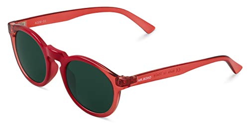 Mr. Boho | Jordaan | Cherry - Gafas de sol para hombre y mujer