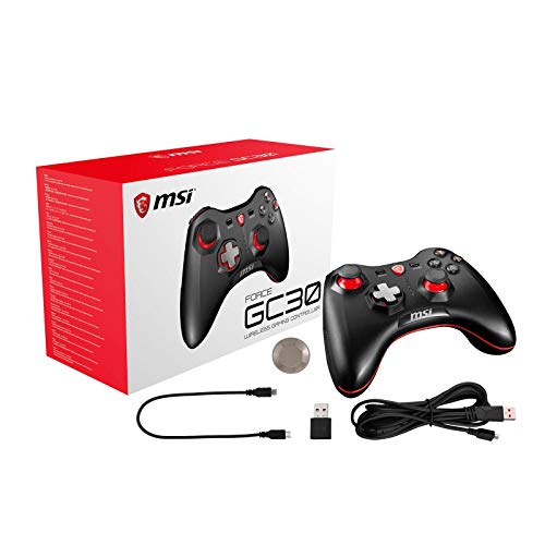 MSI Force GC30, Controlador de Juego Inalámbrico, Multicolor