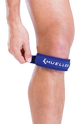 Mueller 993EU, Cincha Rotuliana Unisex Adulto, Azul, Talla única