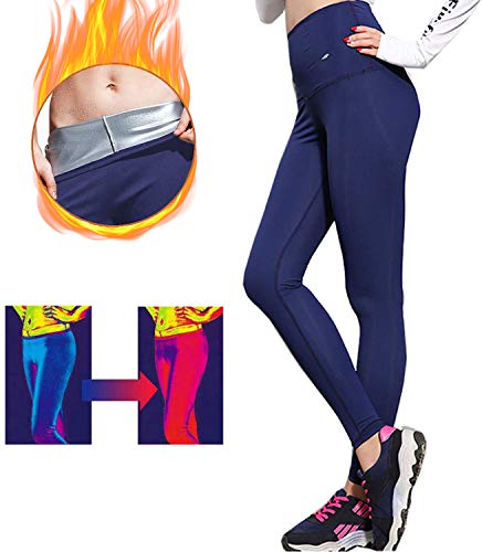 Mujer Deportivos Leggings Mallas Fitness Pantalones de Cintura Alta Pantalon Deporte Yoga Neopreno