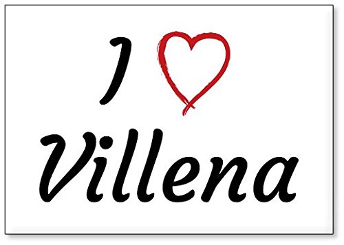 Mundus Souvenirs - Amo Villena, Imán para Nevera (diseño 2)