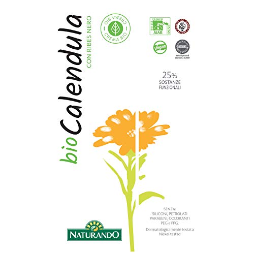 Naturando - Bio Caléndula 75 Ml - Loción Para Pieles Agrietadas, Secas, Sensibles Y Con Dermatitis.