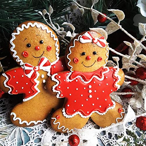 Navidad Cortadores de Galletas, 20 Piezas Navidad Moldes Metalicos para Reposteria Bizcocho Pastel Cookie Fondant Tarta Horno Formas, Navidad Decoración de Fiesta -Acero Inoxidable