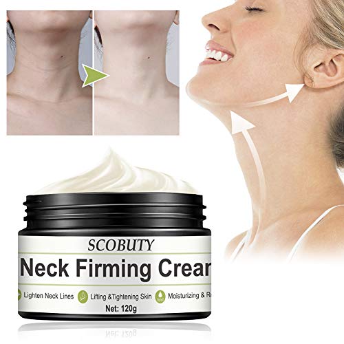 Neck Cream,Neck Firming Cream,Crema Para el Cuello,Crema Para Tensar el Cuello,Crema hidratante antiarrugas de cuello para crepes de arrugas de cuello Crepe