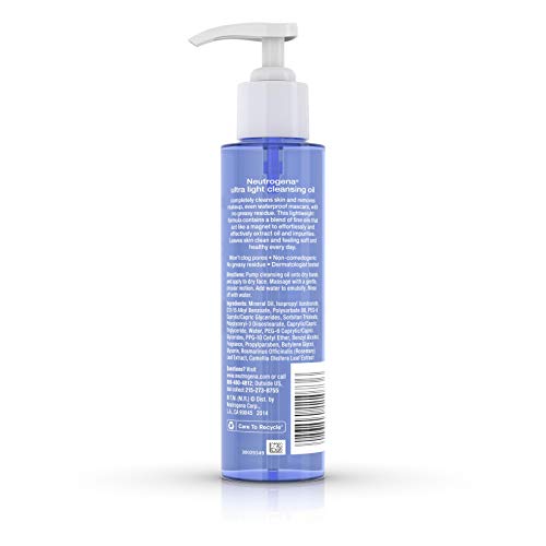 NEUTROGENA - Ultra-Light Cleansing Oil - 4 fl. oz. (118 ml)