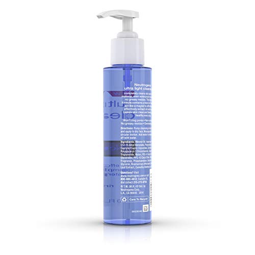 NEUTROGENA - Ultra-Light Cleansing Oil - 4 fl. oz. (118 ml)