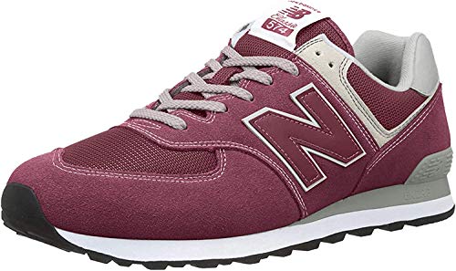 New Balance Hombre 574v2-core Trainers Zapatillas, Rojo (Burgundy), 46.5 EU