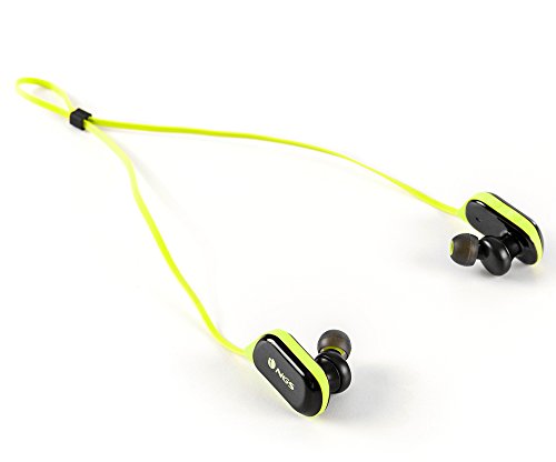 NGS ARTICARANGERYELLOW - Auriculares (Inalámbrico, Dentro de Oído, Banda para Cuello, Binaural, Intraaural), Negro y Amarillo