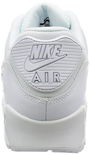 Nike Air Max 90 Essential - Zapatillas de running, Hombre, Blanco (White / White-White-White), 46