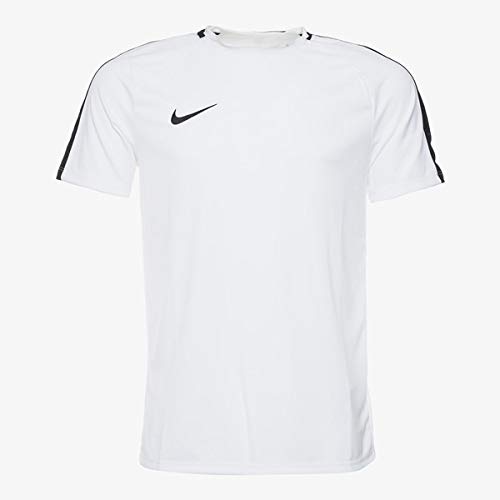 Nike Dry Academy 18 Football Top, Camiseta Hombre, Blanco (White/Black), L